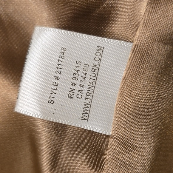 Trina Turk Luxurious Faux Fur Vest in Brown - Picture 9 of 15